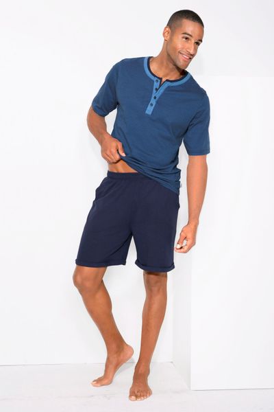 AUTHENTIC LE JOGGER Pyjama 1 Stück, 2 Stk. tlg., Schlafanzug mit aufwendige günstig online kaufen