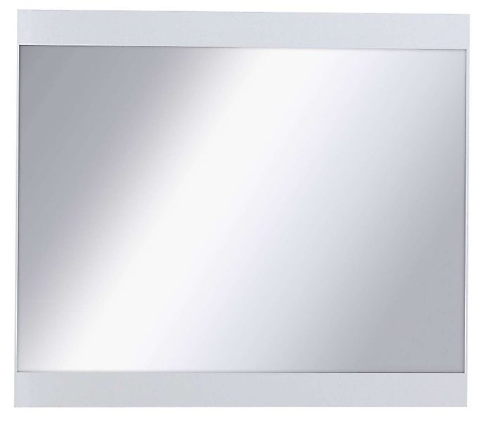 Home affaire Wandspiegel LANDERY Wandspiegel mit Rahmen, weiß hochglänzend, günstig online kaufen