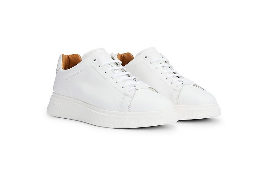 BOSS Herren Sneaker Leder Bulton_Runn_lt_N Sneaker günstig online kaufen