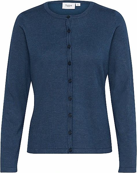 Saint Tropez Strickjacke "A8661, MilaSZ R-Neck Cardigan" Viskose Feinstrick günstig online kaufen