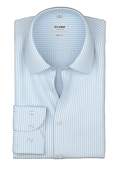 OLYMP Langarmhemd "Level Five" Businesshemd, body fit, New-York-Kentkragen günstig online kaufen