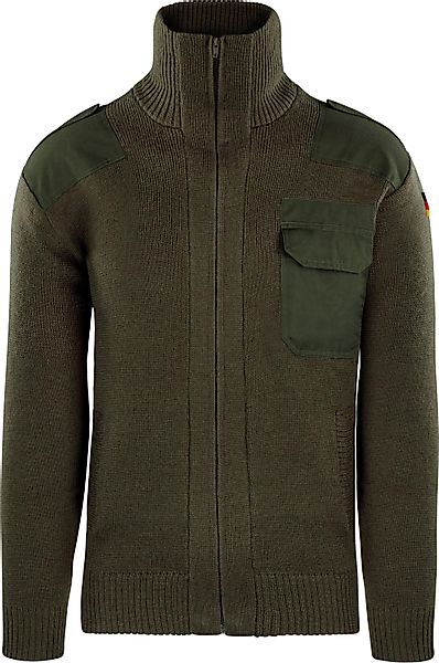 normani Strickjacke Herren-Strickjacke Istrup Bundeswehr Schurwolljacke günstig online kaufen