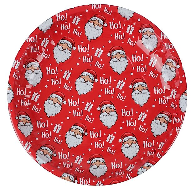 BURI Dekofigur Weihnachtsteller 26 cm Plätzchenteller günstig online kaufen