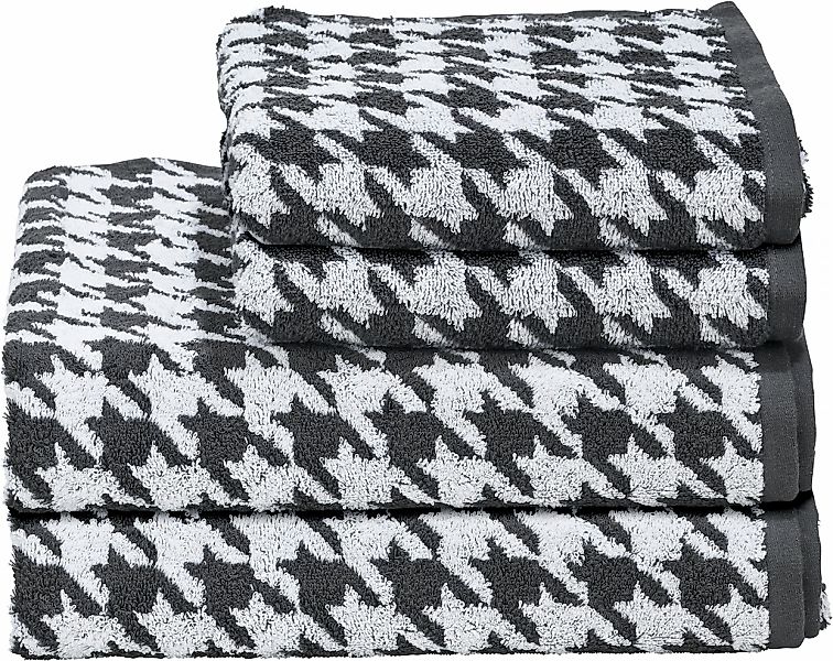 done. Handtuch Set "Daily Shapes Bird" Set 4 Stk. Jacquard-Walkfrottier Jac günstig online kaufen