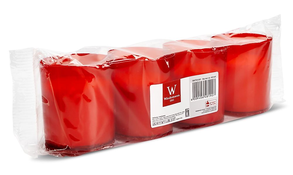 Wiedemann Kerzen Grabkerze Grablichte 4er Pack günstig online kaufen