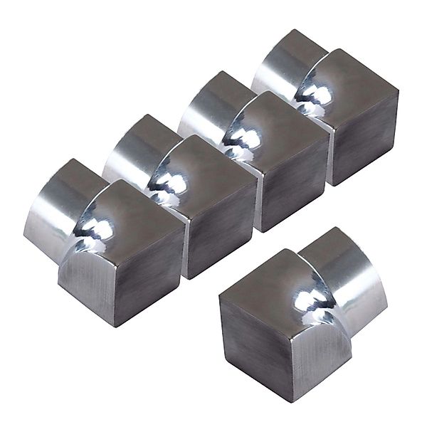 Dalsys Inneneck Fliesenschiene Viertelkreis 5x 12,5mm Edelstahl Poliert günstig online kaufen