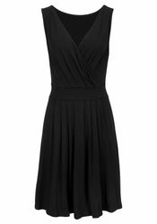 Beachtime Jerseykleid mit tiefem V-Ausschnitt in günstig online kaufen