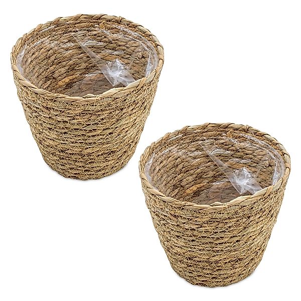 Spetebo Blumentopf Seegraf Pflanztopf natur mit günstig online kaufen