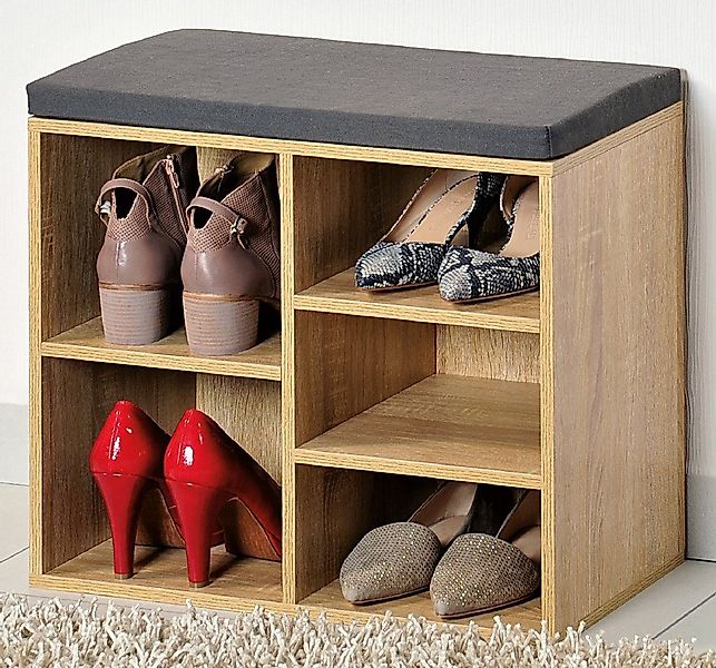 Kesper Schuhregal Schuhschrank für Flur, Holzkommode mit Sitz - Kesper günstig online kaufen