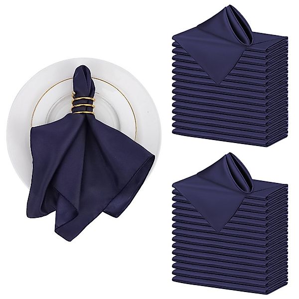 GarveeMore Küchenorganizer-Set 30pcs Satin Dinner Servietten günstig online kaufen
