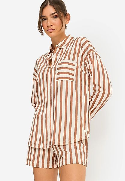 LSCN by LASCANA Shorty 2-teilig, 2 tlg. mit Streifendruck günstig online kaufen