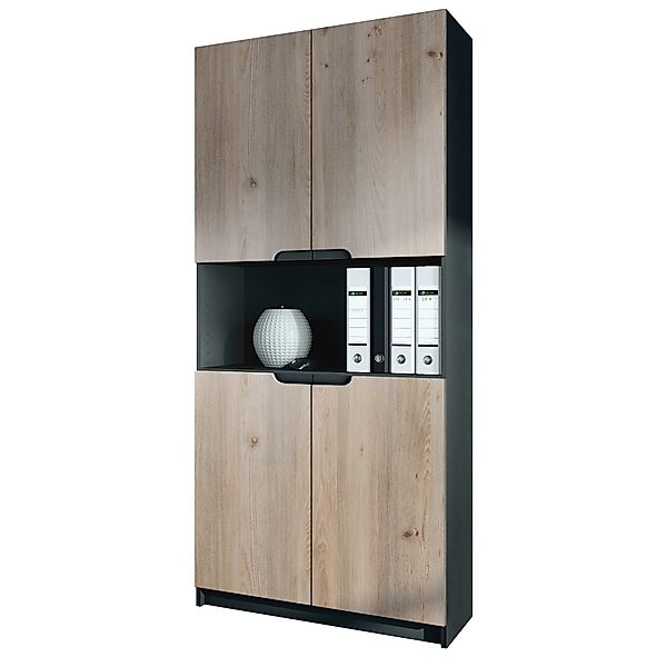 Vladon Aktenschrank Logan V2 (Aktenschrank, mit günstig online kaufen