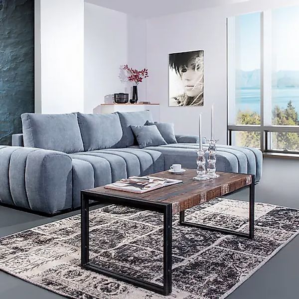 Gutmann Factory Couchtisch »Titan«, moderne Kombination aus Metall und Mass günstig online kaufen