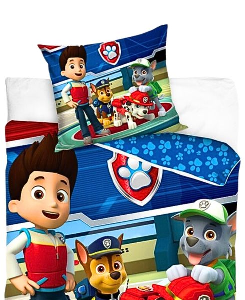 PAW PATROL Kinderbettwäsche, Baumwolle, 2 teilig, günstig online kaufen