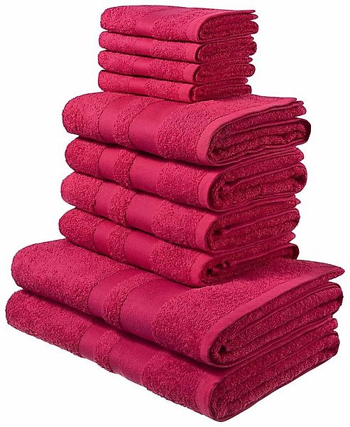 my home Handtuch Set Vanessa, 10-tlg Handtuch-Set, in Standard- und Premium günstig online kaufen