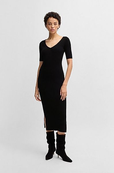 BOSS ORANGE Strickkleid C_Fargheritina mit Charm mit BOSS Logo günstig online kaufen