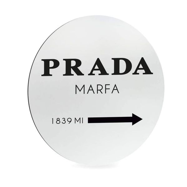 K&L Wall Art Alu-Dibond-Druck Metallposter Prada günstig online kaufen
