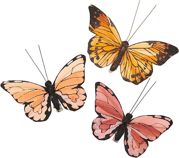 Rico Design Gartenstecker Schmetterling mit Clip filigran günstig online kaufen