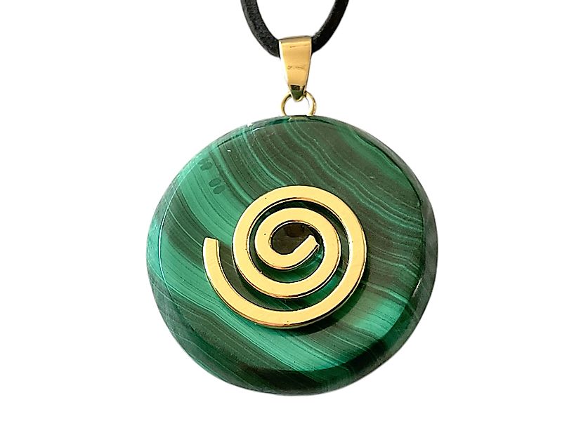 Steinfixx® Lange Kette echter Edelsteindonut 30 günstig online kaufen