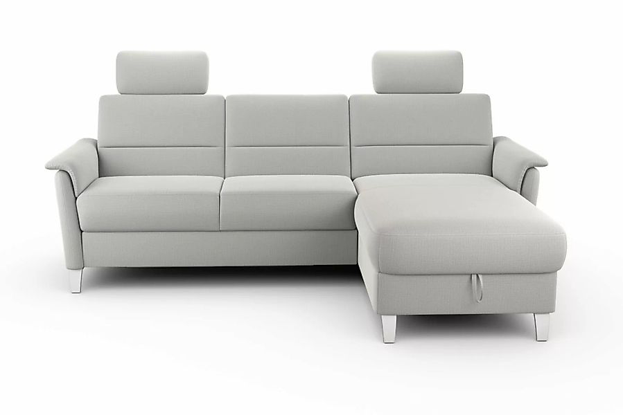 sit&more Ecksofa »Palmera L-Form«, Federkern, wahlweise mit Bettfunktion un günstig online kaufen