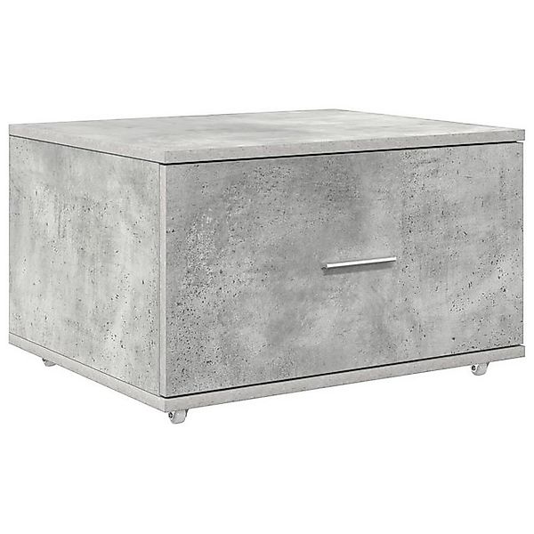 vidaXL Fächerschrank Schubladenschrank Beton grau Beton Mittel Türen (1-St) günstig online kaufen