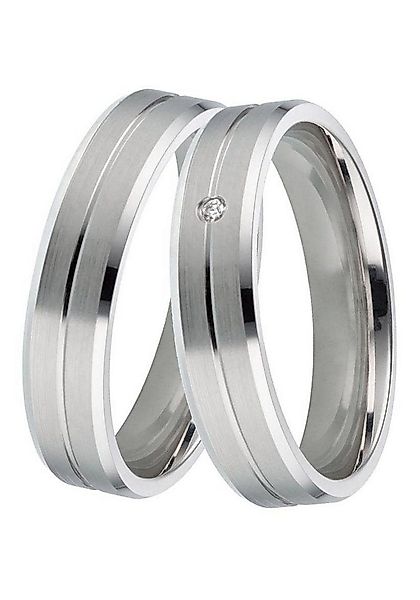DOOSTI Trauring Schmuck Geschenk Silber 925 Trauring Ehering Partnerring LI günstig online kaufen
