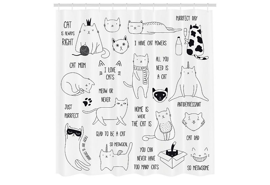 Abakuhaus Duschvorhang Moderner Digitaldruck mit 12 Haken auf Stoff Wasser günstig online kaufen