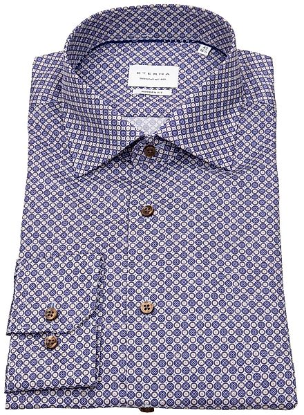 Eterna Langarmhemd Modern Fit leicht tailliert günstig online kaufen