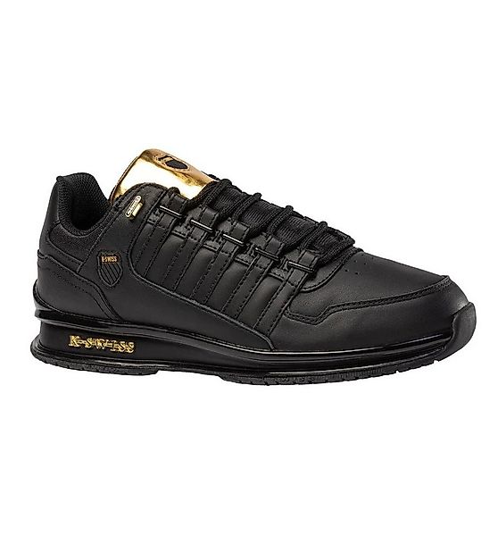 K-Swiss Rinzler GT (Leder, angenehmes Tragegefühl) schwarz/gold Herren Snea günstig online kaufen