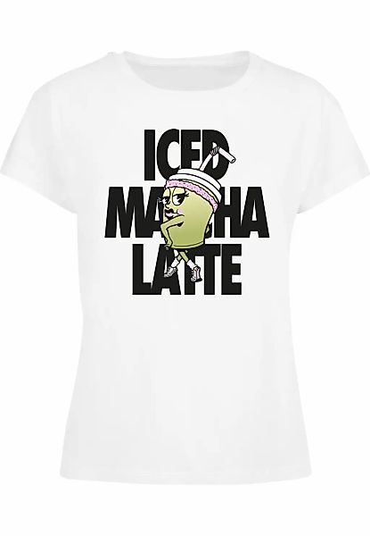 Miss Tee T-Shirt "Miss Tee Iced Matcha Latte Tee" 1 Stk. tlg. günstig online kaufen