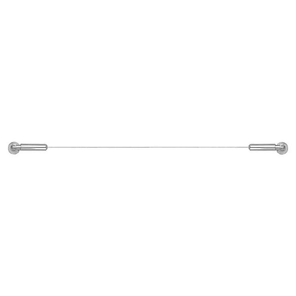 LICHTBLICK ORIGINAL Gardinenstange »Seilspanngarnitur 500 cm, Edelstahl Opt günstig online kaufen