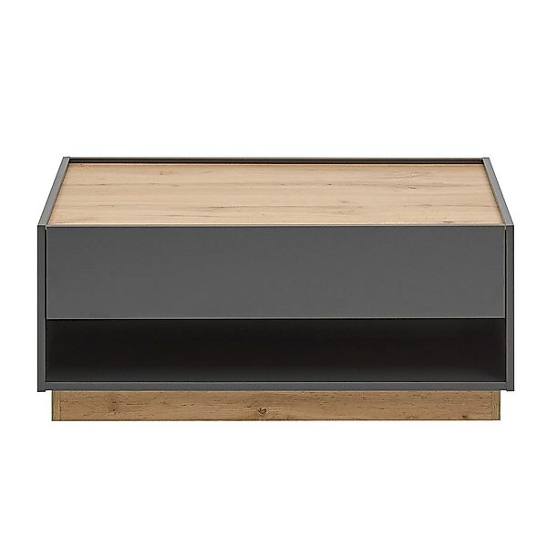 Lomadox Couchtisch CRISP-61, Wohnzimmer in anthrazit günstig online kaufen