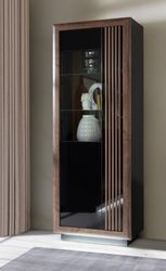 FORTE Vitrine "Savona" Höhe 197 cm, inkl. Sockelbeleuchtung günstig online kaufen