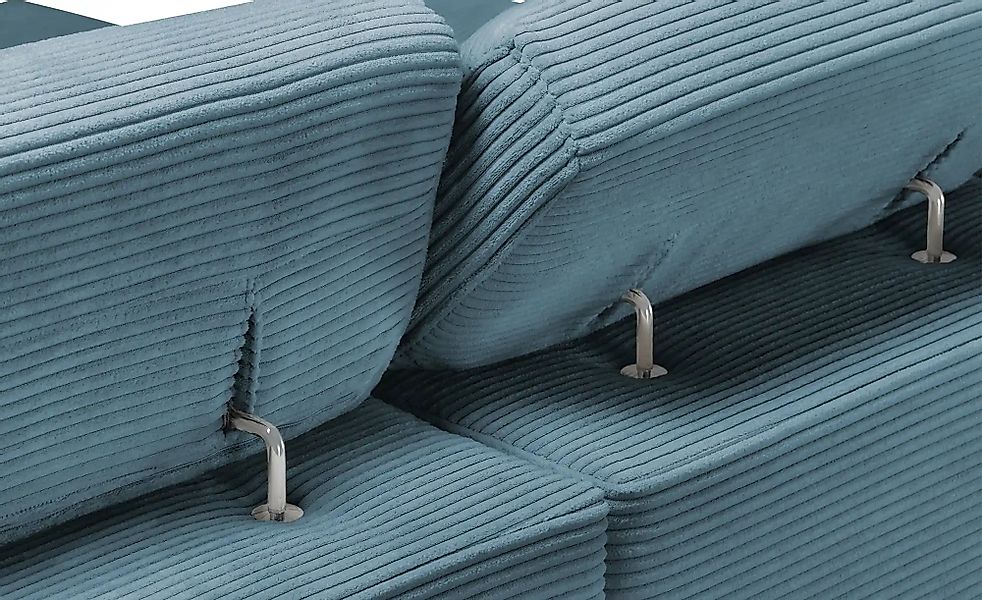 Jette Home Ecksofa   Flirt  ¦ blau ¦ Maße (cm): B: 258 H: 84 T: 179.0 Polst günstig online kaufen
