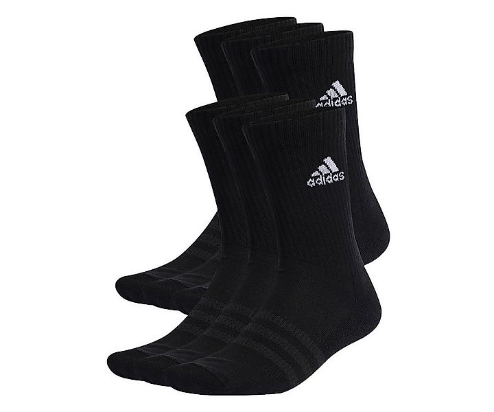 adidas Performance Sportsocken Crew Cushioned Sportswear schwarz - 6 Paar günstig online kaufen