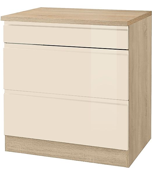 HELD MÖBEL Kochfeldumbauschrank "Virginia", 80 cm breit günstig online kaufen