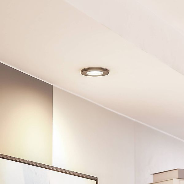 Arcchio Downlight Sylvi schwarz Ø 8,2 cm günstig online kaufen