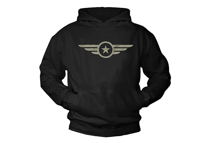 MAKAYA Kapuzenpullover Männerpullover mit Kapuze im Army Style – Print mit günstig online kaufen