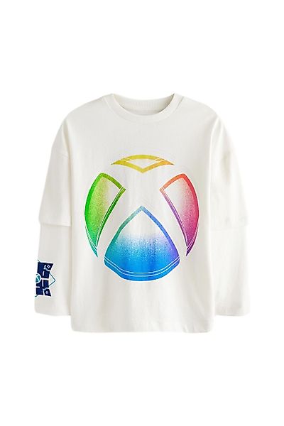 Next Langarmshirt Lizenziertes Langarmshirt mit Rücken-Print, günstig online kaufen