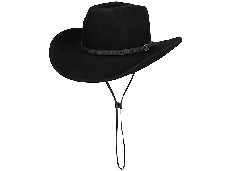 Lipodo Cowboyhut (1-St) Wollhut mit Lederband, Made in Italy günstig online kaufen
