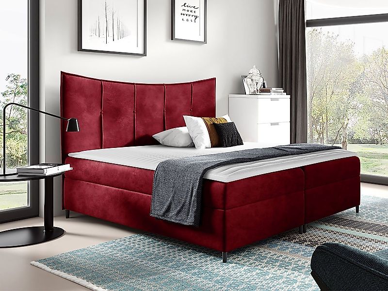 MIRJAN24 Boxspringbett Bergamo (mit Hauptmatratze, Topper, Kopfteil), 120, günstig online kaufen