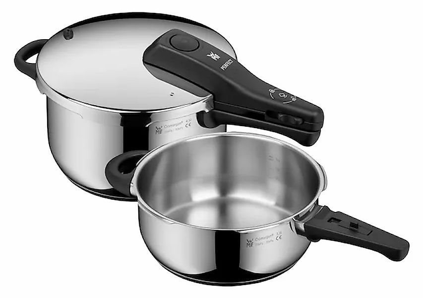 WMF Schnellkochtopf »Perfect One Pot, Dampfkochtopf Induktion 4,5l + 3l, gr günstig online kaufen