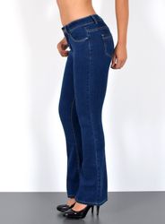 ESRA Bootcut-Jeans Damen Schlagjeans mit weitem günstig online kaufen