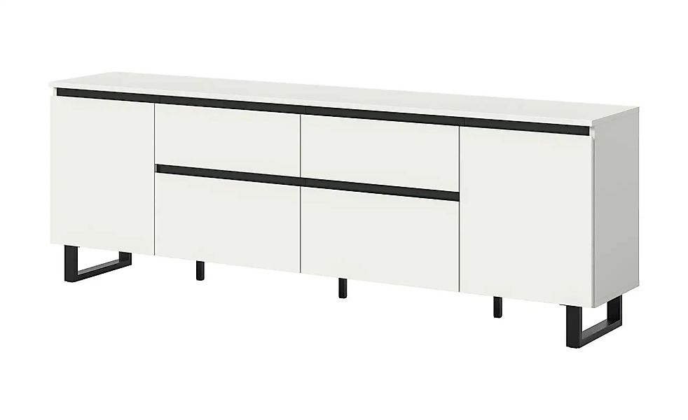 Lowboard   ¦ weiß ¦ Maße (cm): B: 180 H: 64 Kommoden & Sideboards > Lowboar günstig online kaufen