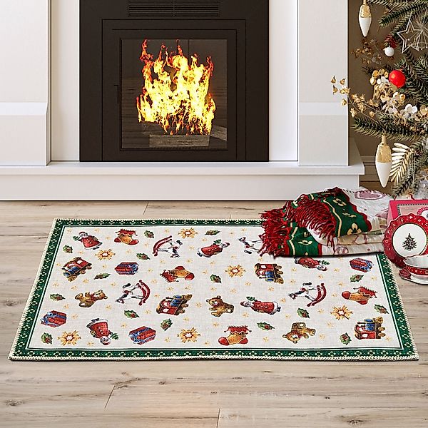 Villeroy & Boch Teppich "Nostalgic Toys Delight, eckig, rund und Läufer" 3 günstig online kaufen