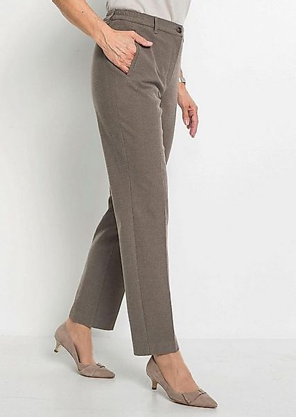 GOLDNER Stoffhose Angenehm weiche Flanell-Hose CARLA günstig online kaufen