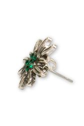 Alpenflüstern Ohrhänger-Set Ohrstecker - STRASS-EDELWEISS II günstig online kaufen