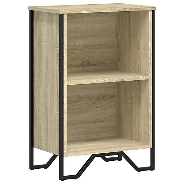 vidaXL Bücherregal Sonoma-Eiche 50x31x74,5 cm Holzwerkstoff 848600 günstig online kaufen