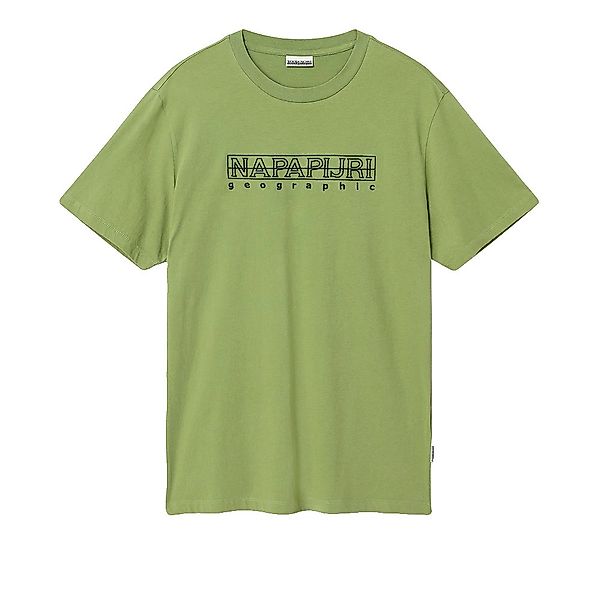 Napapijri Sebel Kurzärmeliges T-shirt 2XL Green günstig online kaufen