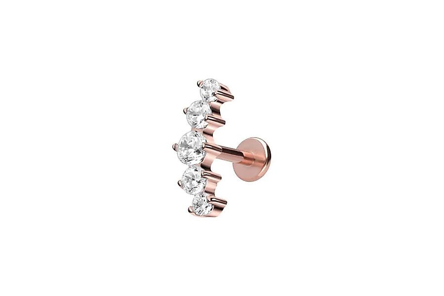 PIERCINGLINE Piercing-Set Titan Labret mit Innengewinde günstig online kaufen